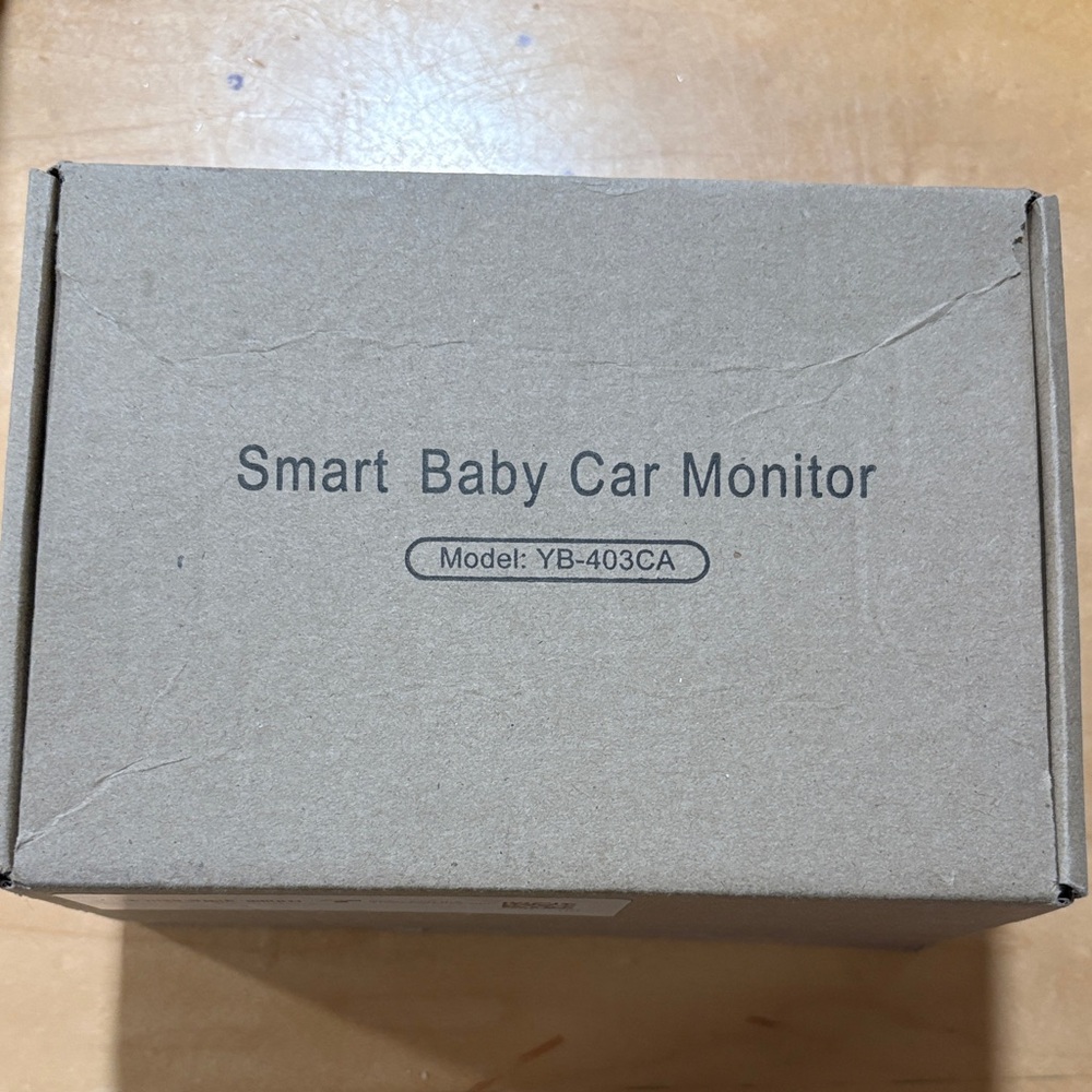 Smart Baby Car Monitor - Gray